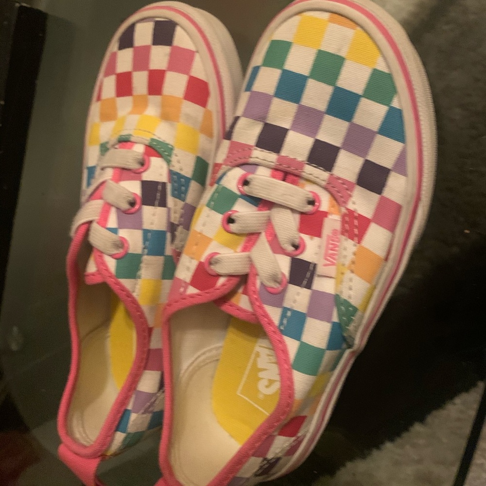 Used out of the box little girl vans